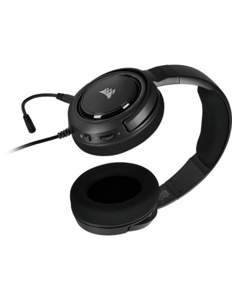 Corsair HS35 Carbon Cuffie con Microfono jack3.5 PC/XboxOne/PS4/Mobile "Corsair Renew