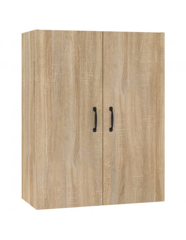 Mobile Pensile Rovere Sonoma 69,5x34x90 cm in Legno Multistrato