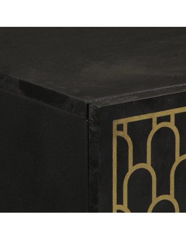 Credenza 60x33x110 cm in Legno Massello di Mango