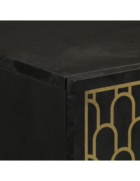 Credenza 60x33x110 cm in Legno Massello di Mango