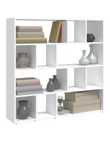 Libreria/Divisorio Bianco 105x24x102 cm