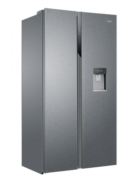 Haier SBS 90 Serie 3 HSR3918EWPG frigorifero side-by-side Libera installazione 521 L E Argento