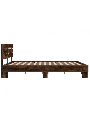 Giroletto Rovere Fumo 150x200 cm in Legno Multistrato Metallo