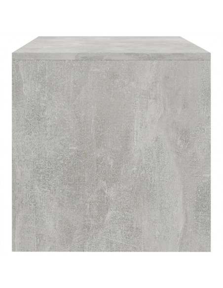 Mobile Porta TV Grigio Cemento 120x40x40cm in Legno Multistrato