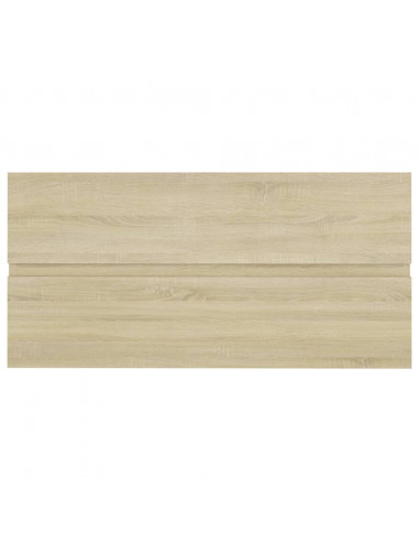 Mobile Lavabo Rovere Sonoma 90x38,5x45 cm in Legno Multistrato