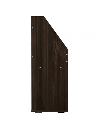 Portariviste Bambini Rovere Fumo 71x30x78,5cm Legno Multistrato