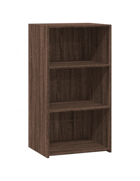 Credenza Rovere Marrone 50x41x93 cm in Legno Multistrato