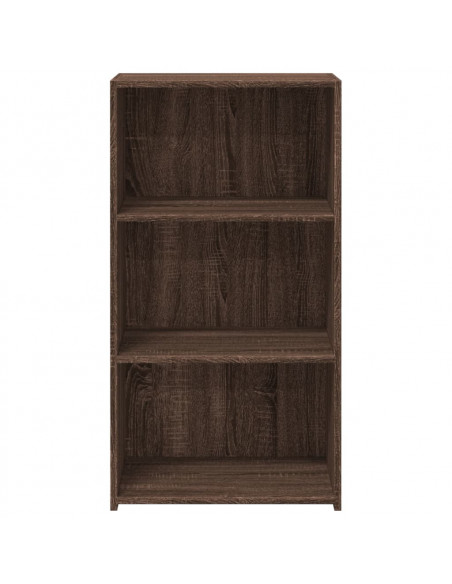 Credenza Rovere Marrone 50x41x93 cm in Legno Multistrato