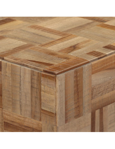 Tavolino Consolle 110x34x80 cm Teak Massello di Recupero