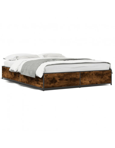 Giroletto Rovere Fumo 135x190 cm in Legno Multistrato Metallo