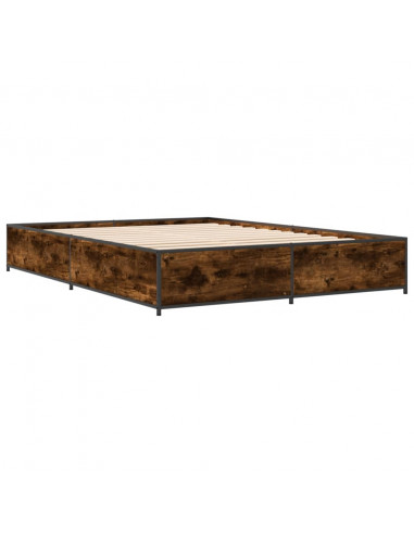 Giroletto Rovere Fumo 135x190 cm in Legno Multistrato Metallo