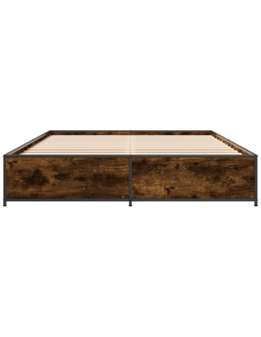 Giroletto Rovere Fumo 135x190 cm in Legno Multistrato Metallo