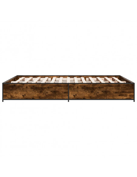 Giroletto Rovere Fumo 135x190 cm in Legno Multistrato Metallo