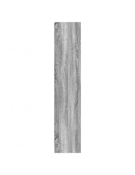 Libreria Grigio Sonoma 57x28,5x141 cm in Legno Multistrato