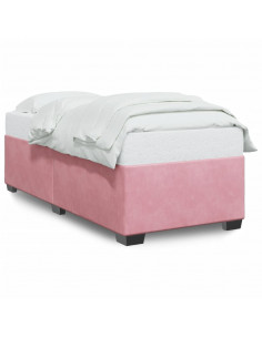 Giroletto Rosa 90x190 cm in Velluto 2