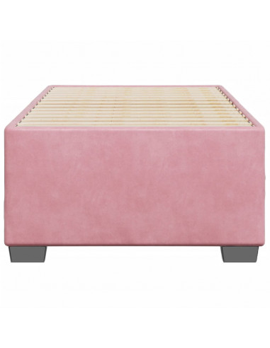 Giroletto Rosa 90x190 cm in Velluto