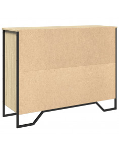 Credenza Rovere Sonoma 97x32,5x74,5 cm in Legno Multistrato 2