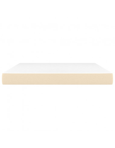 Materasso a Molle Insacchettate Crema 180x200x20 cm in Tessuto