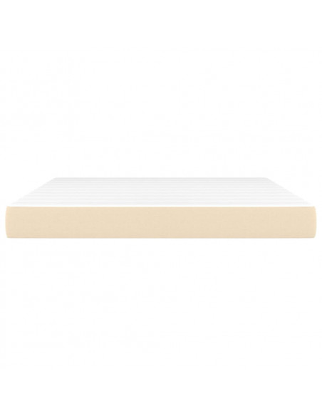 Materasso a Molle Insacchettate Crema 180x200x20 cm in Tessuto