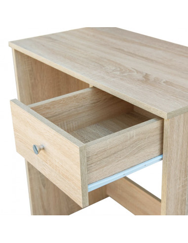 Toeletta in Legno Multistrato 75x40x141 cm Rovere