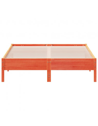 Giroletto Marrone Cera 120x200 cm in Legno Massello di Pino