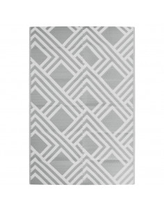 Tappeto da Esterni Grigio 120x180 cm in PP 2