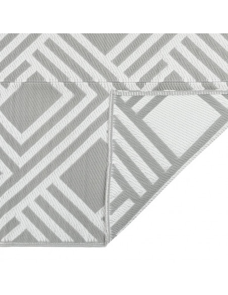 Tappeto da Esterni Grigio 120x180 cm in PP