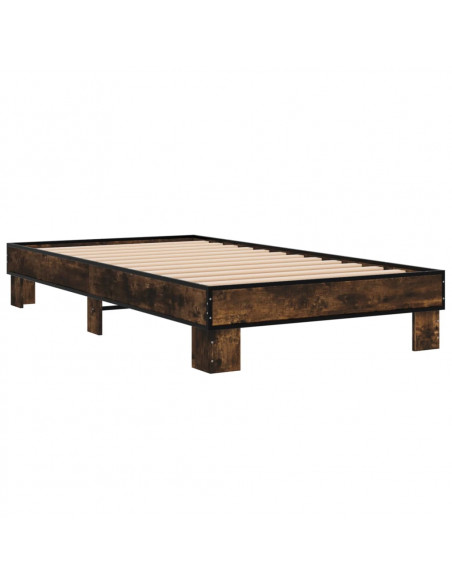 Giroletto Rovere Fumo 100x200 cm in Legno Multistrato e Metallo
