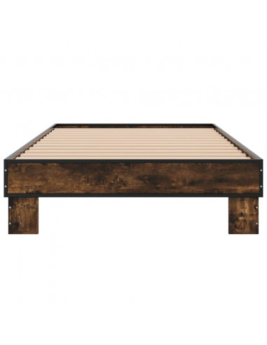 Giroletto Rovere Fumo 100x200 cm in Legno Multistrato e Metallo