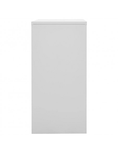 Armadietti Chiavi 5pz Grigio Chiaro Verde 90x45x92,5cm Acciaio