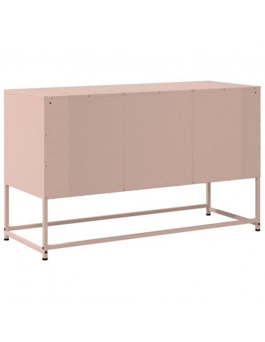 Mobile TV Rosa 100,5x39x60,5 cm in Acciaio