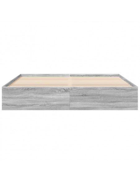 Giroletto Grigio Sonoma 180x200 cm in Legno Multistrato