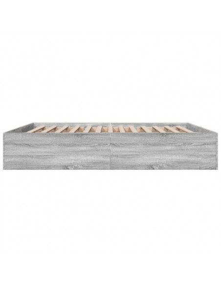 Giroletto Grigio Sonoma 180x200 cm in Legno Multistrato