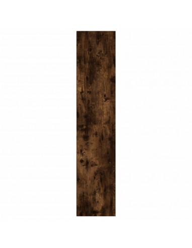 Libreria/Mobile TV Rovere Fumo 36x30x143cm in Legno Multistrato