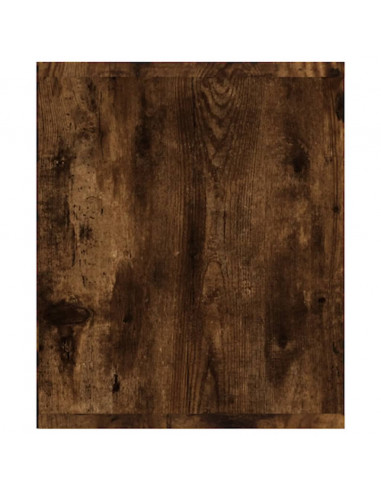 Libreria/Mobile TV Rovere Fumo 36x30x143cm in Legno Multistrato