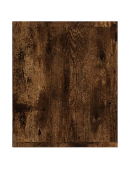 Libreria/Mobile TV Rovere Fumo 36x30x143cm in Legno Multistrato
