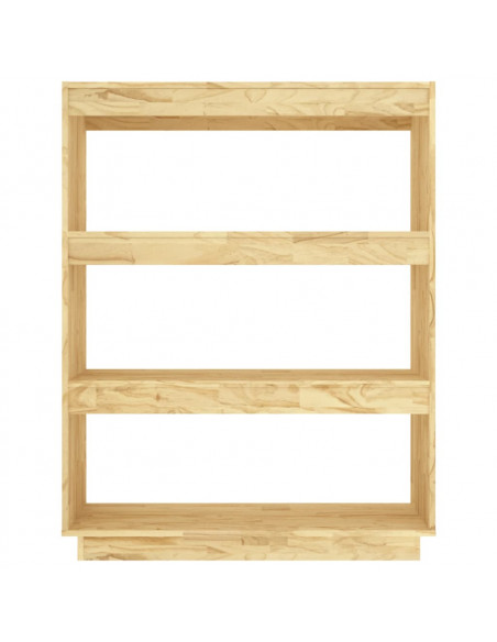 Libreria/Divisorio 80x35x103 cm in Massello di Pino