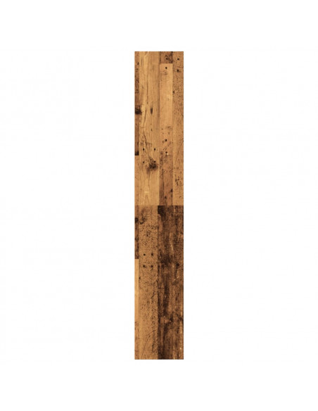 Libreria Legno Antico 60x30x189 cm in Legno Multistrato