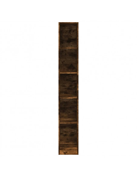Armadio Rovere Fumo 30x50x200 cm in Legno Multistrato
