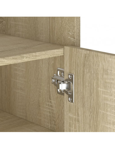 Credenza Rovere Sonoma 73,5x35x75 cm in Legno Multistrato