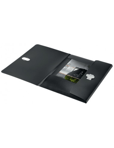 Leitz 46220095 cartella Polipropilene (PP) Nero A4