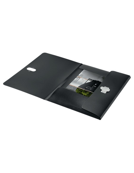 Leitz 46220095 cartella Polipropilene (PP) Nero A4