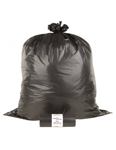 Sacchetti per Cestini 150 pz Neri 240 L
