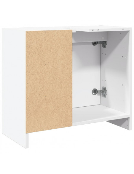 Mobile Lavabo Bianco 63x29x55 cm in Truciolato