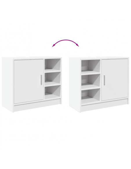 Mobile Lavabo Bianco 63x29x55 cm in Truciolato