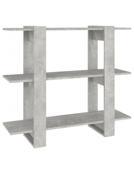 Libreria/Divisorio Grigio Cemento 100x30x87 cm