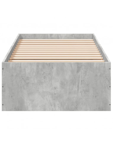 Giroletto Grigio Cemento 90x190 cm in Legno Multistrato