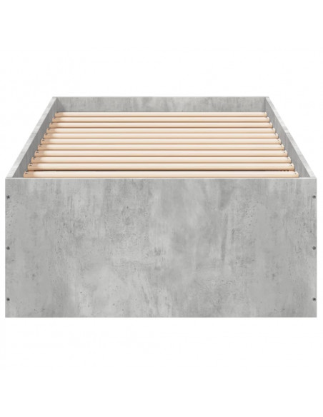 Giroletto Grigio Cemento 90x190 cm in Legno Multistrato