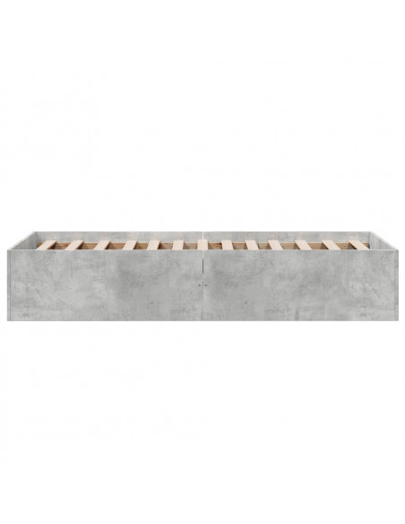 Giroletto Grigio Cemento 90x190 cm in Legno Multistrato