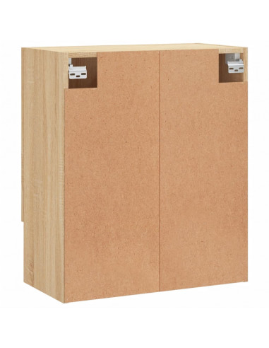 Armadietto a Muro Rovere Sonoma 60x31x70 cm Legno Multistrato